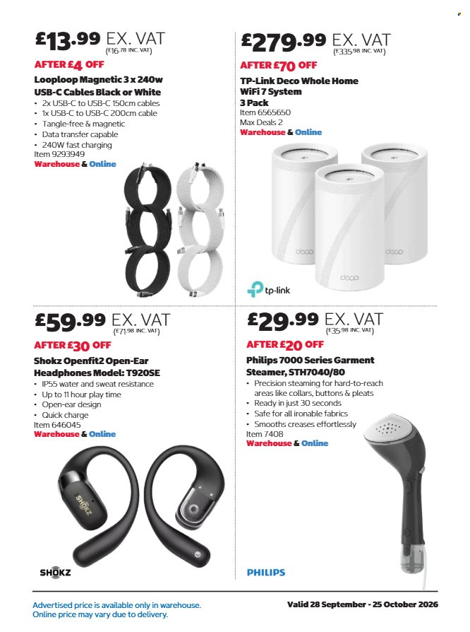 Costco offer - 28/09/2026 - 25/10/2026. Page 7