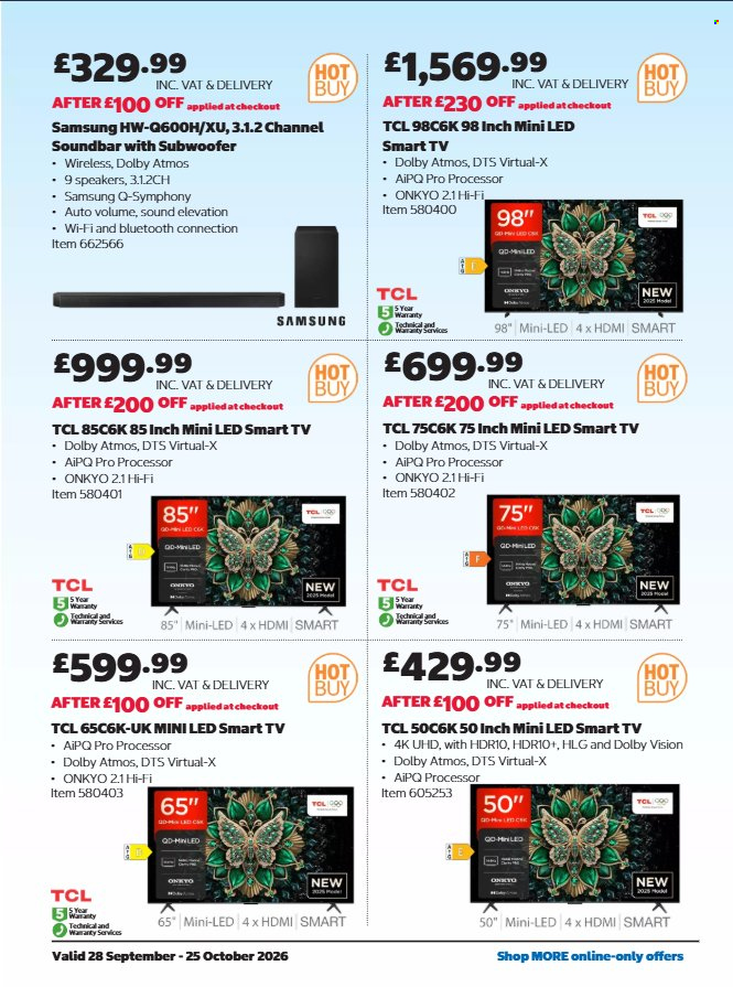 Costco offer - 28/09/2026 - 25/10/2026. Page 33