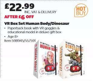 VR Box Set Human Body/Dinosaur
