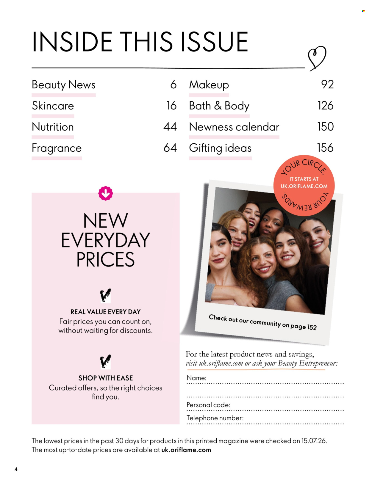 Oriflame offer - 30/09/2026 - 10/11/2026. Page 4