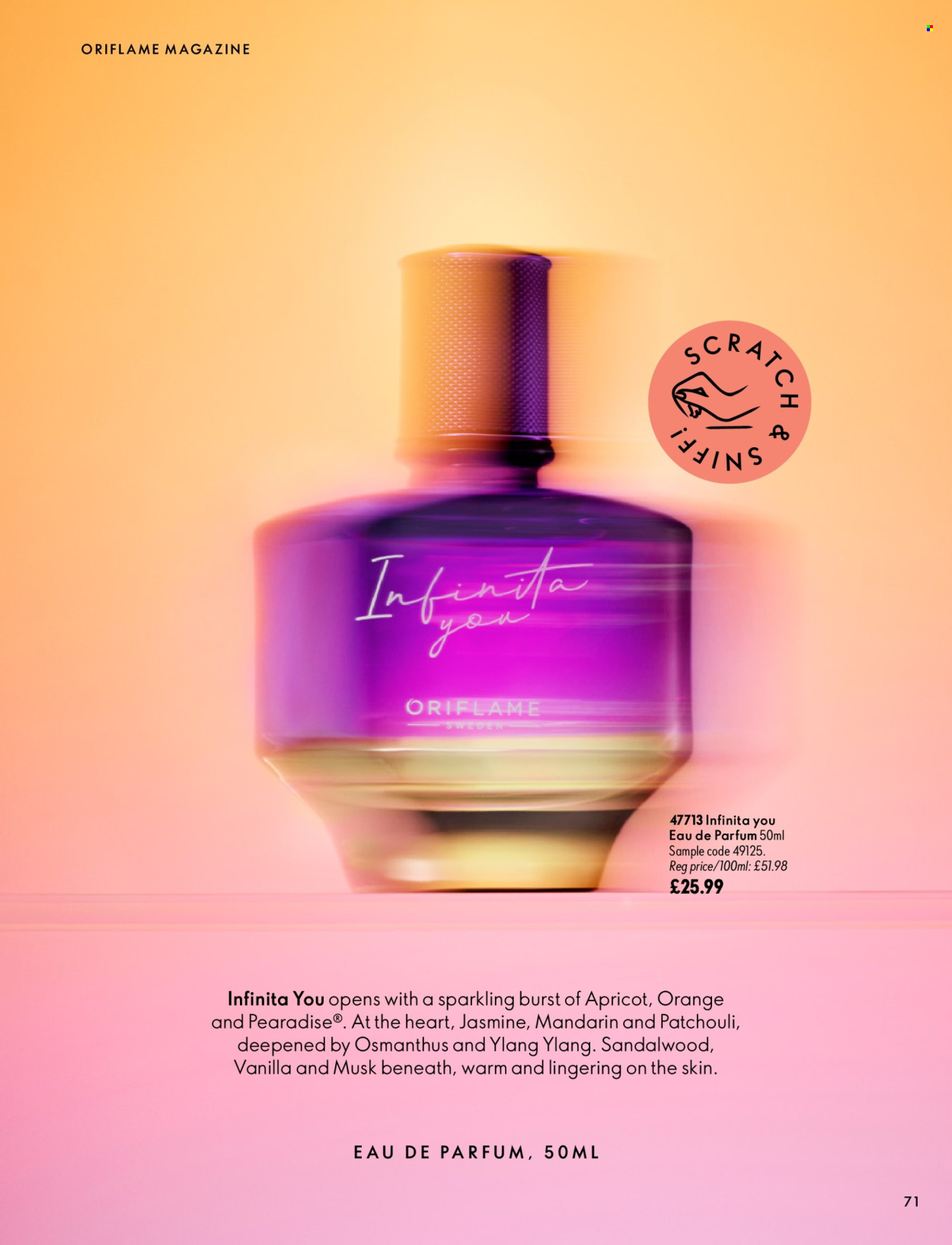 Oriflame offer - 30/09/2026 - 10/11/2026. Page 71