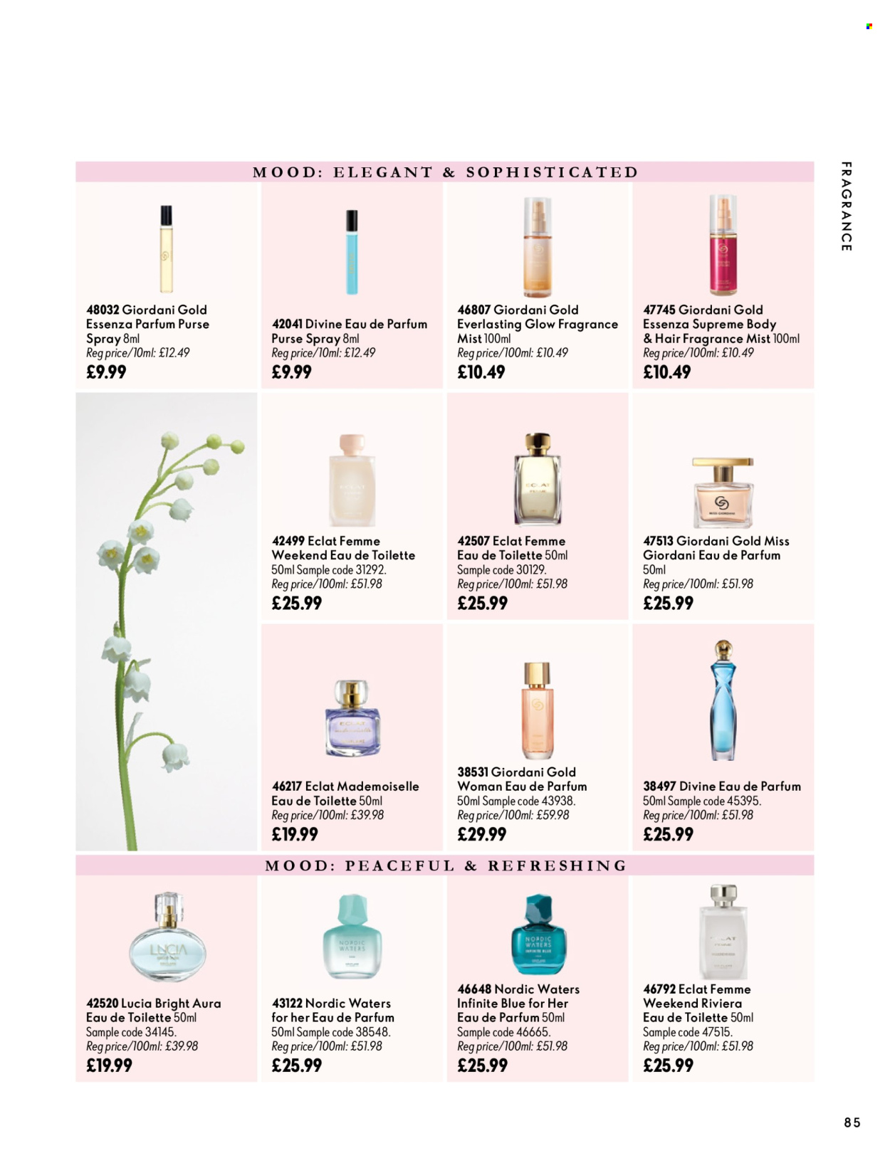 Oriflame offer - 30/09/2026 - 10/11/2026. Page 85