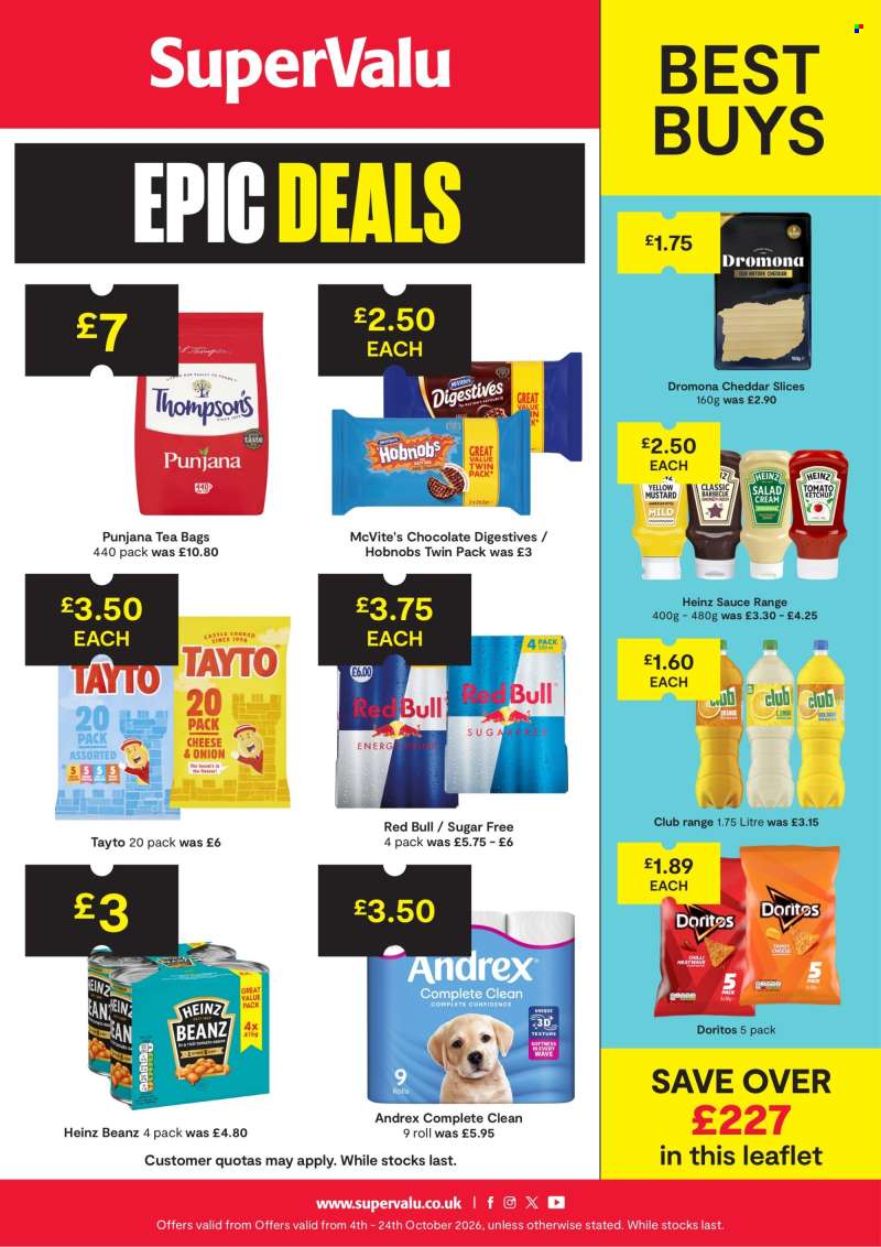SuperValu offer  - 04/10/2026 - 24/10/2026.