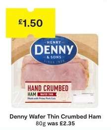 Denny Wafer Thin Crumbed Ham