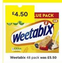 Weetabix 48 pack