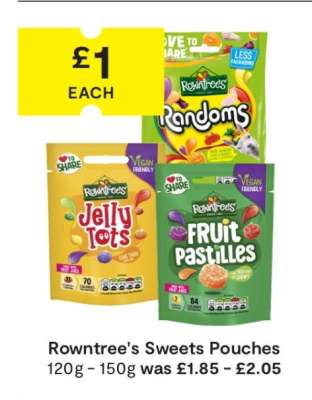 Rowntree's Sweets Pouches