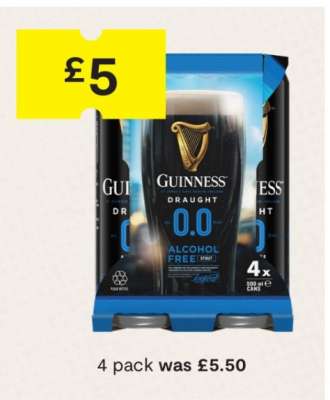 Guinness Draught 0.0 Alcohol Free Stout