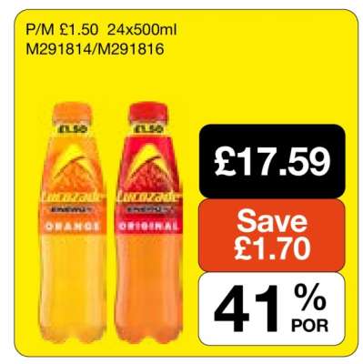 Lucozade Orange/Original