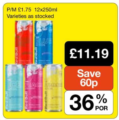 Red Bull 12x250ml