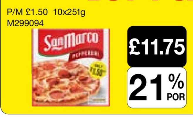 San Marco Pepperoni Pizza