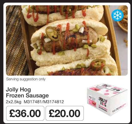 Jolly Hog Frozen Sausage