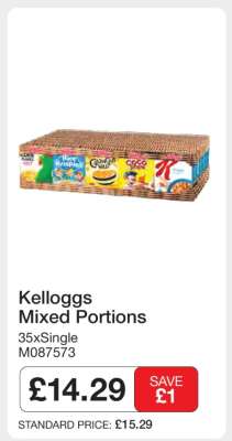 Kelloggs Mixed Portions