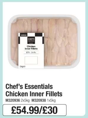 Chef’s Essentials Chicken Inner Fillets