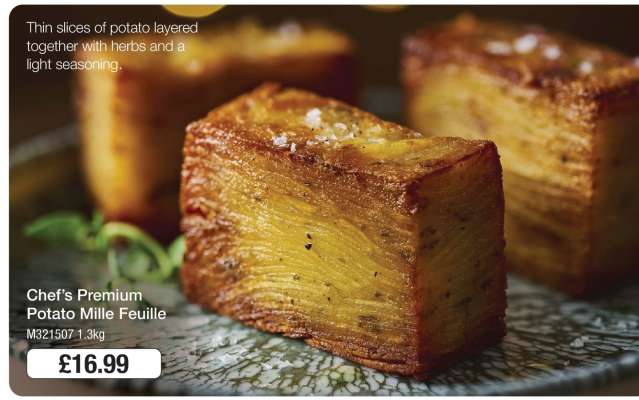 Chef's Premium Potato Mille Feuille