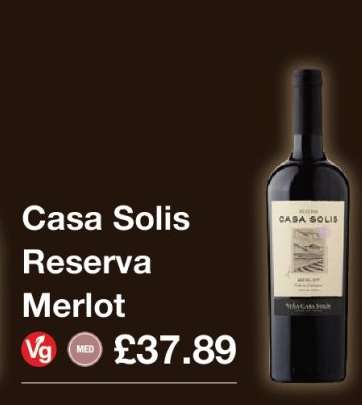 Casa Solis Reserva Merlot
