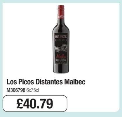 Los Picos Distantes Malbec