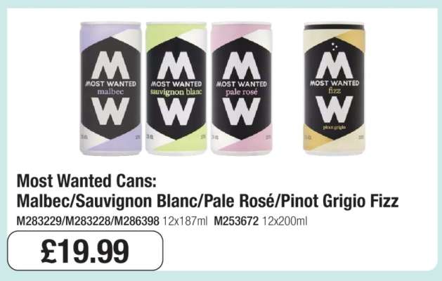 Most Wanted Cans