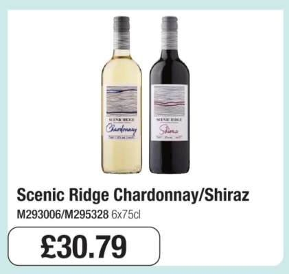 Scenic Ridge Chardonnay/Shiraz