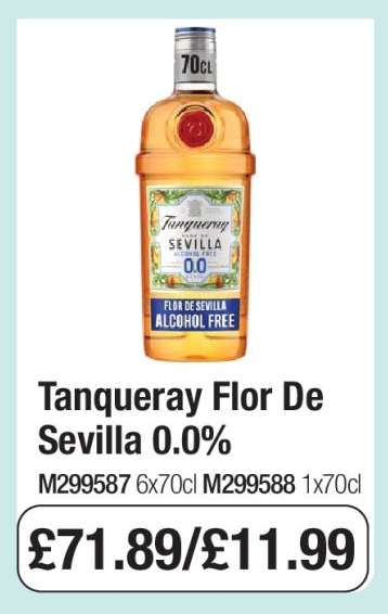 Tanqueray Flor De Sevilla 0.0%