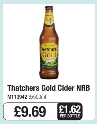 Thatchers Gold Cider NRB