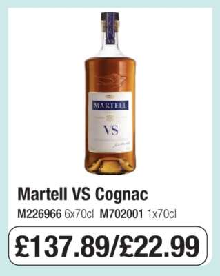 Martell VS Cognac