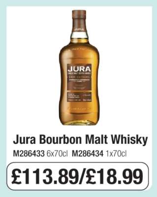 Jura Bourbon Malt Whisky