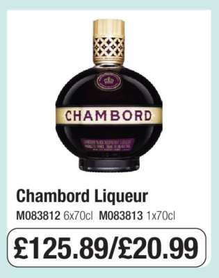Chambord Liqueur