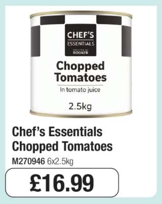 Chef’s Essentials Chopped Tomatoes