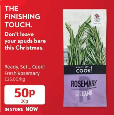 Ready, Set... Cook! Fresh Rosemary