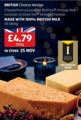 BRITISH Cheese Wedge