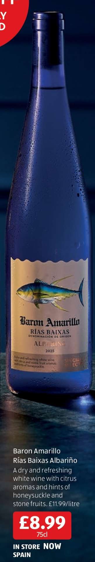 Baron Amarillo Rias Baixas Albarino