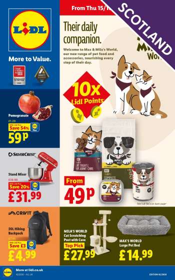Lidl offer  - 15/10/2026 - 21/10/2026.