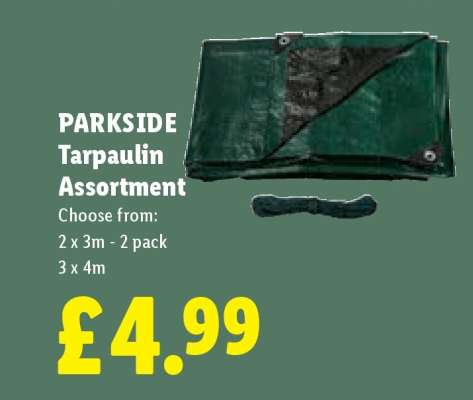 Parkside Tarpaulin Assortment
