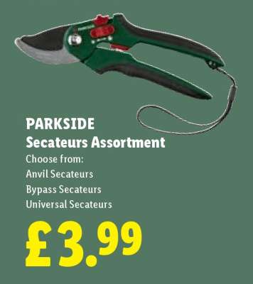 PARKSIDE Secateurs Assortment