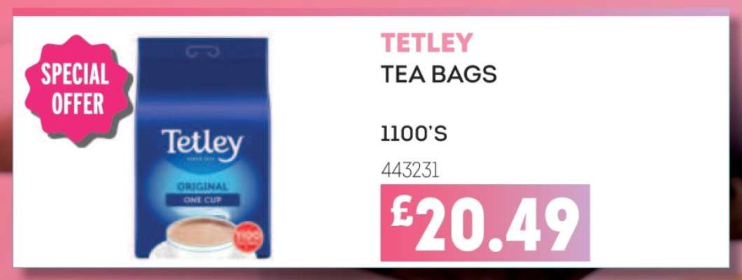Tetley Tea Bags