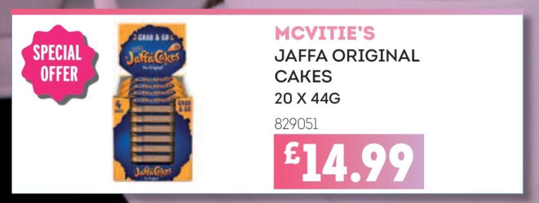 MCVITIE'S JAFFA ORIGINAL CAKES