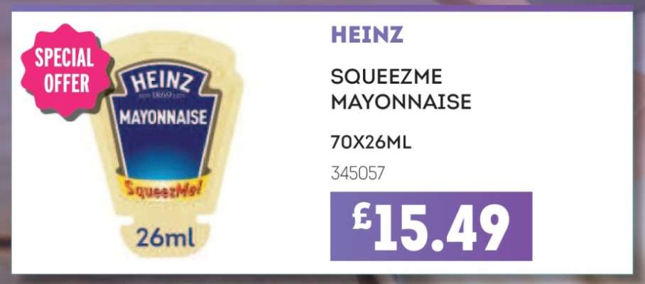HEINZ SQUEEZME MAYONNAISE