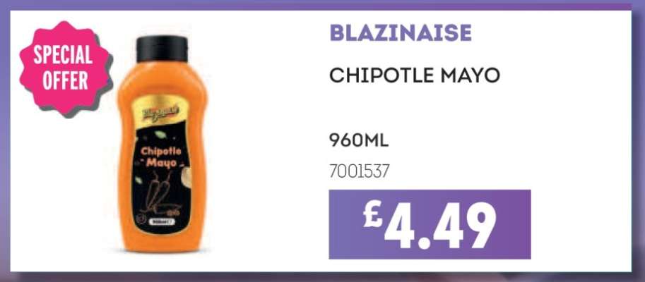 Blazinaise Chipotle Mayo