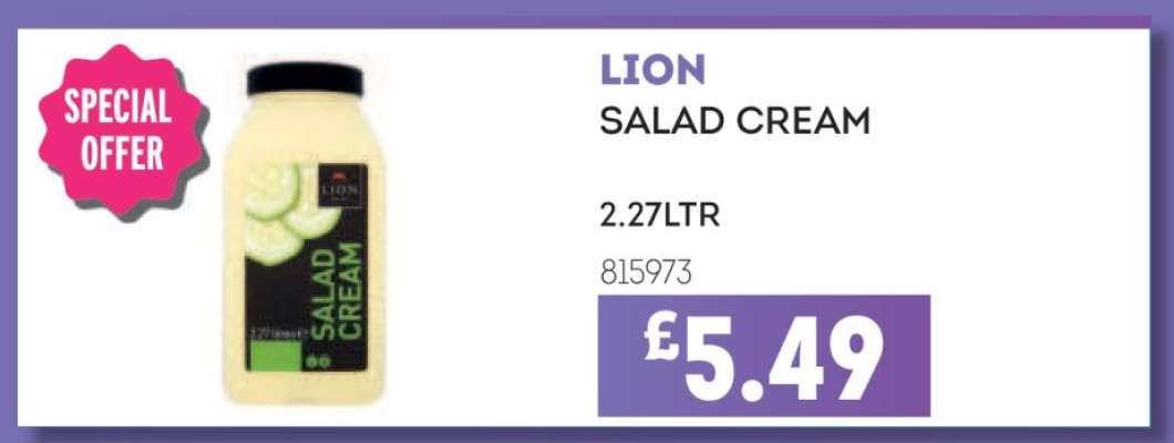LION SALAD CREAM