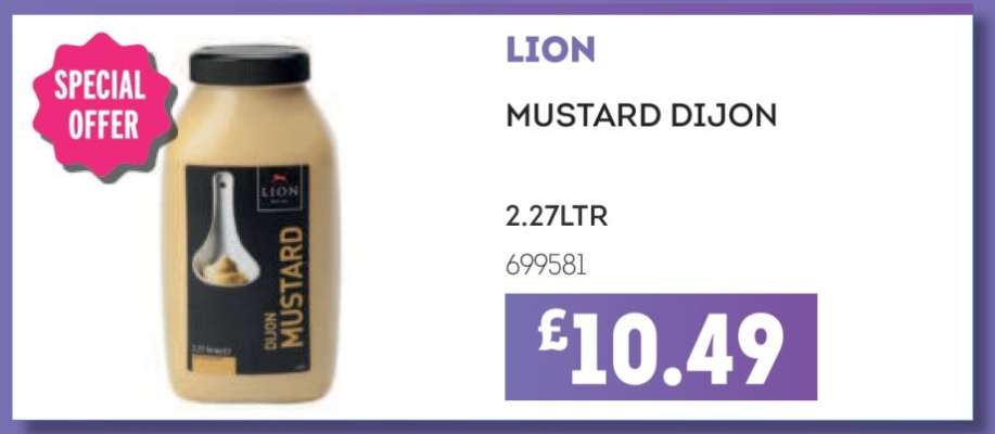 LION MUSTARD DIJON