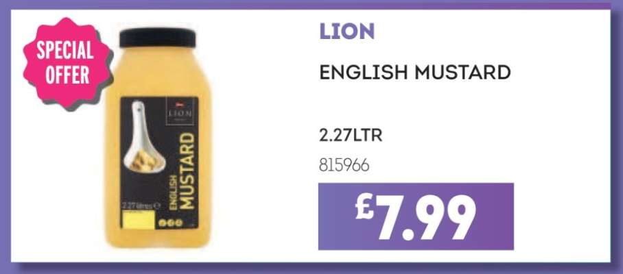 LION ENGLISH MUSTARD