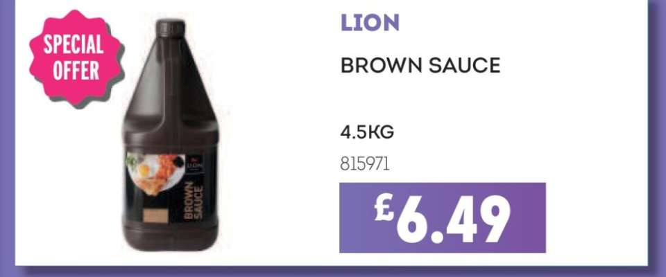 LION BROWN SAUCE