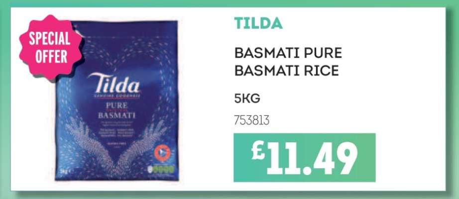 Tilda Basmati Pure Basmati Rice