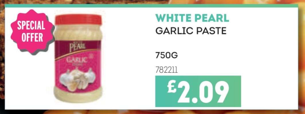 WHITE PEARL GARLIC PASTE