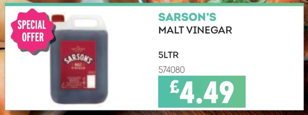 SARSON'S MALT VINEGAR