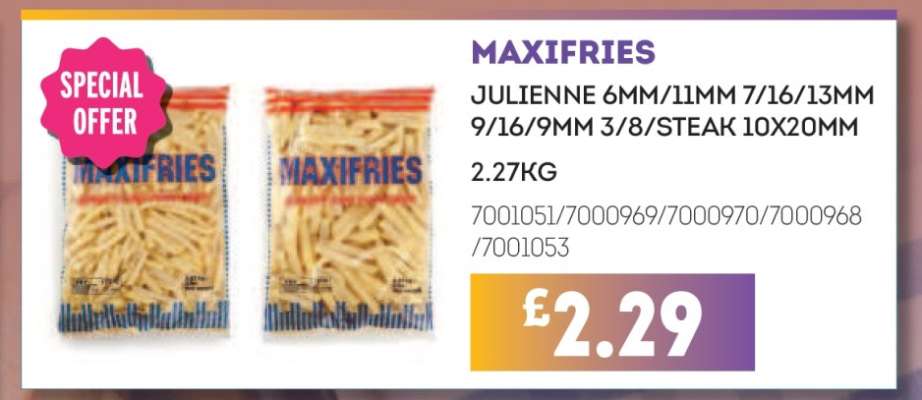 MAXIFRIES