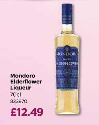 Mondoro Elderflower Liqueur