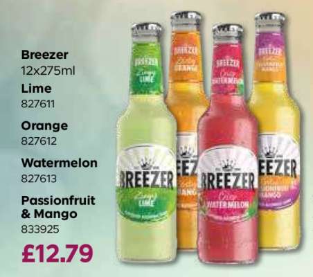 Breezer 12x275ml