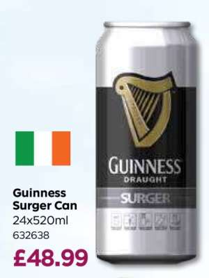 Guinness Surger Can