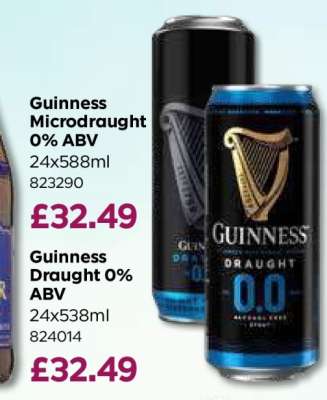 Guinness Microdraught 0% ABV
